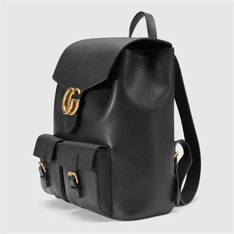 gucci gg leather backpack
